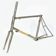 [아마존베스트]Tsunami Angle 520 Reynolds Minivelo Bike Frame Fork 22 Caliper Brake 451 CR-MO Chrome Steel Mini Velo Frameset Lug Classic