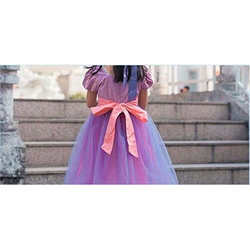  Tsyllyp Girls Princess Sofia Dress For Halloween Costume Cosplay Party Outfit