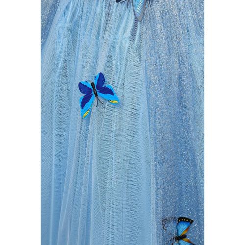  Tsyllyp Girls Cinderella Dress Princess Party Costume Butterfly