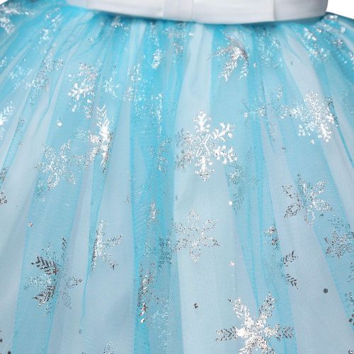  Tsyllyp Girls Princess Party Tutu Dress Elsa Costume Halloween Gown