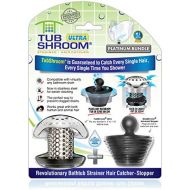 [아마존 핫딜]  [아마존핫딜]TubShroom Ultra Revolutionary Bath Tub Drain Protector Hair Catcher/Strainer/Snare, Stainless Steel