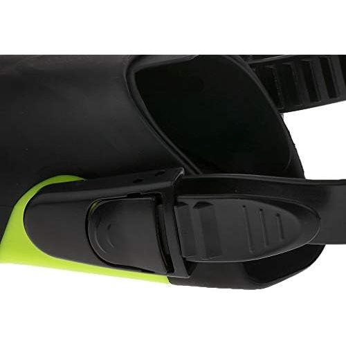  Tubayia Unisex Erwachsene Flossen Kurz Breite Flippers fuer Schnorcheln Tauchen Schwimmen