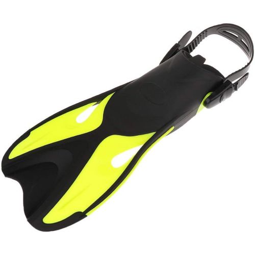  Tubayia Unisex Erwachsene Flossen Kurz Breite Flippers fuer Schnorcheln Tauchen Schwimmen