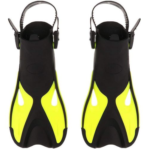  Tubayia Unisex Erwachsene Flossen Kurz Breite Flippers fuer Schnorcheln Tauchen Schwimmen