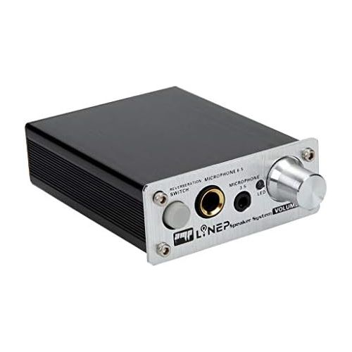  [아마존베스트]Tubayia Double Channel Microphone Amplifier 6.5 mm / 3.5 mm Jack Microphone Amplifier