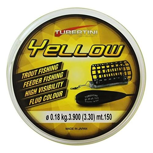  [아마존베스트]Tubertini Trout Yellow UD10.18mm Fishing Line Tremarella 3.9kg * 4225118Tremarella Line