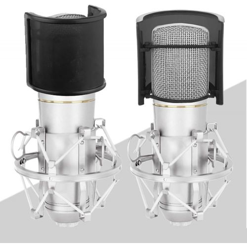  [아마존베스트]Tuloka Microphone Mic Pop Filter with Foam Layer Windscreen for Studio