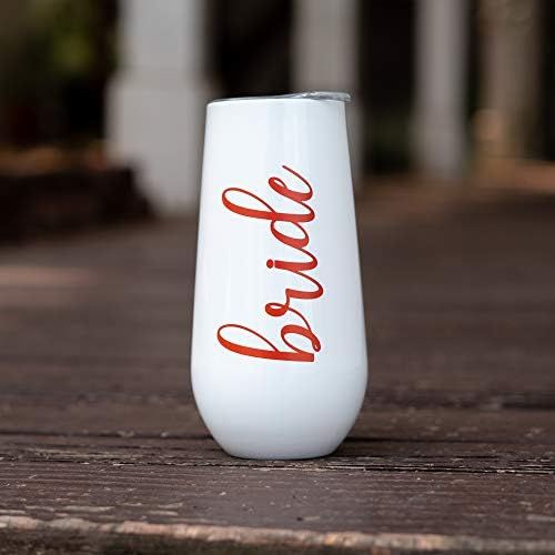  [아마존베스트]Tumbly Bride Tumbler - Bachelorette Party Gifts for Bride - Bride to be Gifts for Her - Bride Gift - Bride Wine Glass -Bachelorette Gifts for Bride - Bride Cup - Bridal Gifts for Bride -B