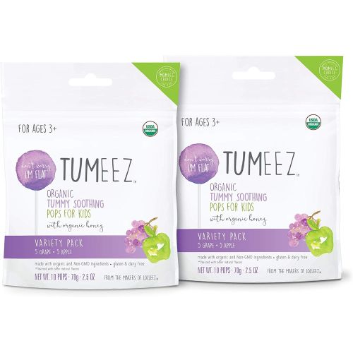  [아마존베스트]Tumeez Organic Tummy Soothing Pop for Kids (2 Pack)