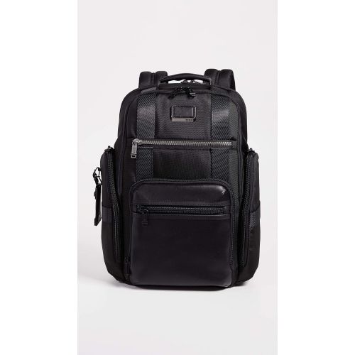 투미 Tumi Mens Alpha Bravo Sheppard Deluxe Backpack, Black, One Size