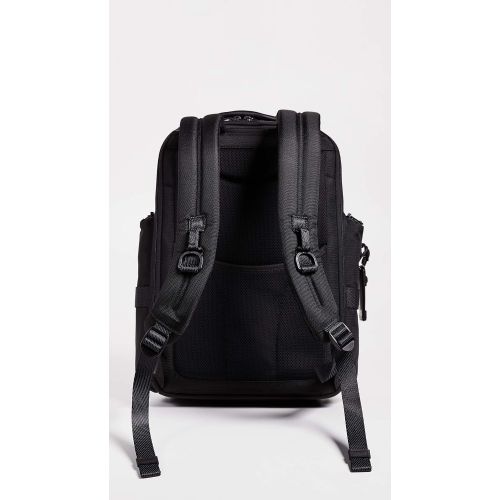 투미 Tumi Mens Alpha Bravo Sheppard Deluxe Backpack, Black, One Size