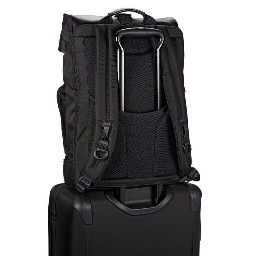 투미 Tumi TUMI - Alpha Bravo London Roll Top 15 Inch Laptop Backpack - Computer Bag for Men and Women