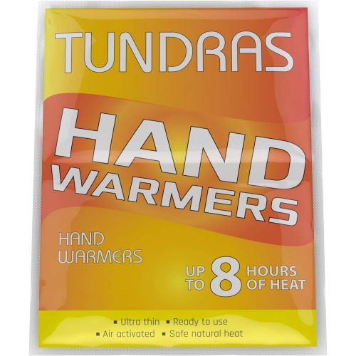  [아마존베스트]Tundras Hand Warmers 40 Count - Safe and Odorless Single Use Air Activated Heat Packs for Hands, Toes and Body - Up to 8 Hours of Heat - TSA Approved