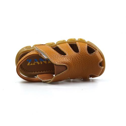  Tuoup Leather Anti-Skid Beach Hiking Kids Toddler Boys Sandals