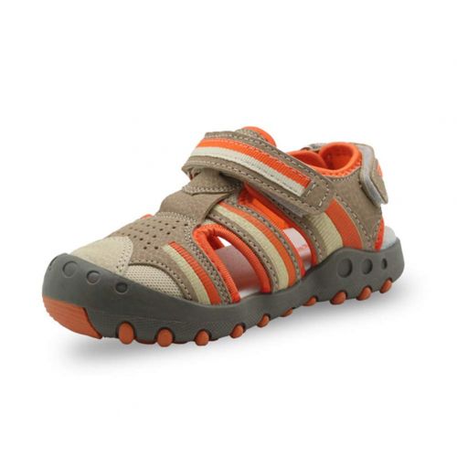  Tuoup Closed Toe Leather Hiking Outdoor Boys Athletic Sandals