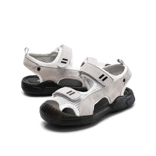  Tuoup Leather Summer Hiking Toddler Kids Sandals for Boys Sandles