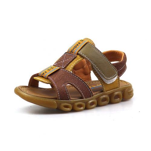  Tuoup Kids Toddler Walking Leather Sandals for Boys Sandles