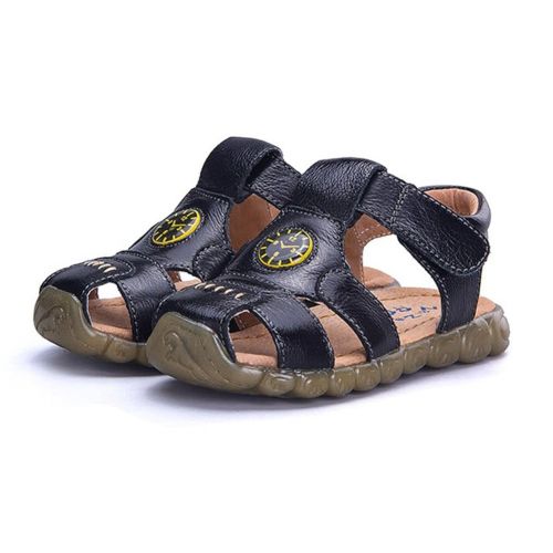  Tuoup Leather Outdoor Sport Beach Sandles Boys Sandals for Kids
