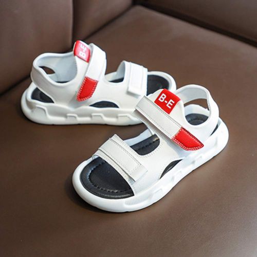  Tuoup Open Toe Leather Beach Hiking Sandles Kids Sandals for Boys