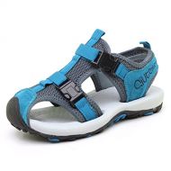 Tuoup Leather Close Toe Comfort Boys Hiking Sandals Sandles