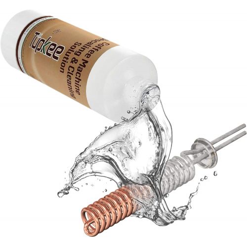  Tupkee Descaling Solution Coffee Maker Cleaner ? Universal Descaler for Keurig, Nespresso, Delonghi, Ninja and All Single Use Coffee and Espresso Machines ? Pack of 4