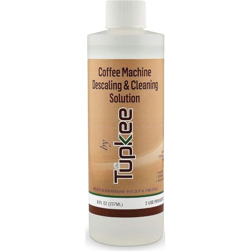  [아마존베스트]Tupkee Coffee Machine Descaling Solution  Universal, For Drip Coffee Maker, nespresso, delonghi , and Keurig Coffee Machines Descaler & Cleaning Solution, Breaks Down Mineral Buil