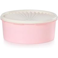Tupperware Heritage Collection 7.6 Cup Cookie Canister - Vintage Light Pink Color, Dishwasher Safe & BPA Free Container - (1.8 L)