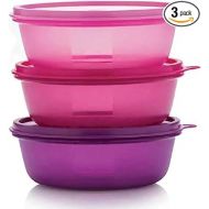 Tupperware Leftover Bowl Set Storage Food Containers (600ML x 3pcs)