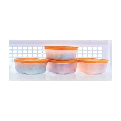  Tupperware FreezerMates Small Low Set (4)