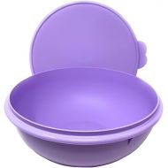 Tupperware 26 Cup Large Fix N Mix Bowl in Daisy Purple with Matching Seal