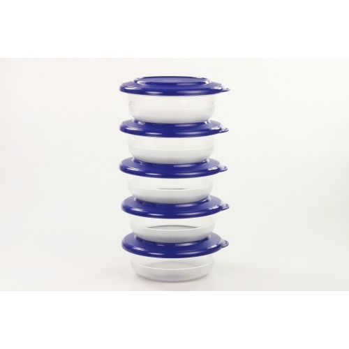  Tupperware TUPPERWARE Tafelperle Tafelfeine Schuessel Classic Royal 275 ml mittelblau (5) 30881