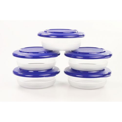  Tupperware TUPPERWARE Tafelperle Tafelfeine Schuessel Classic Royal 275 ml mittelblau (5) 30881