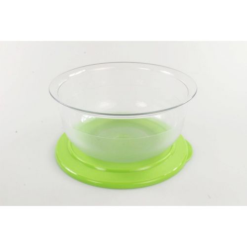  Tupperware TUPPERWARE Tafelperle 2,1L OHNE RAND Servieren Schuessel Classic Royal gruen 26575