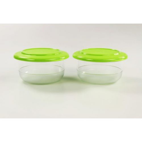  Tupperware TUPPERWARE Tafelperle 450ml (2) Servieren Tafelfeine Schuessel Classic Royal gruen 26590