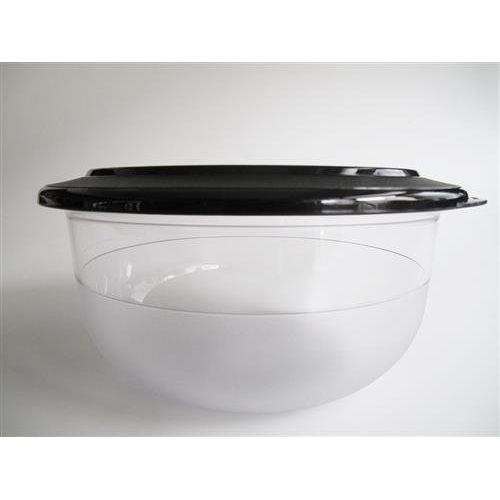  Tupperware TUPPERWARE Tafelperle 2,1 L Schwarz OHNE RAND Schale Servieren Classic