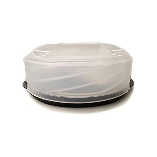  Tupperware - SERVIEREN TUPPERWARE Exclusiv Tortentwist schwarz TWIST Tortenbehalter Kuchenform Torten