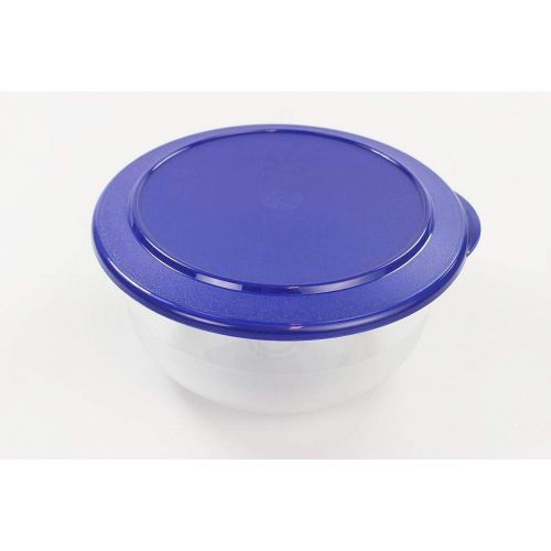  Tupperware TUPPERWARE Tafelperle 2,1 L OHNE RAND mit mittelblauem Deckel Classic Royal