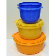 Tupperware 3 piece Classic Mixing Bowl Set in Spring Colors