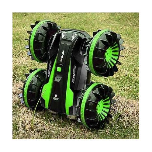  [아마존핫딜][아마존 핫딜] Tuptoel Rc Car, Water&Land 2 in 1 Remote Control Car Waterproof RC Truck 2.4Ghz 4WD Off Road Tank 360° Spins & Flips Beach Street Stunt Car, Gifts Toys for Boys