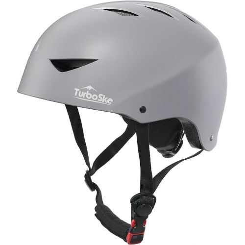  TurboSke Skateboard Helmet, ASTM & CPSC Certified Bike Helmet BMX Helmet Multi-Sport Helmet for Youth Men and Women