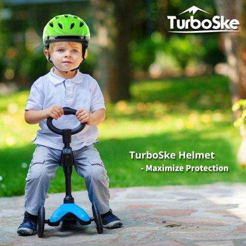  TurboSke Child Helmet, CPSC Certified Kids Multi-Sport Helmet (for Age 3-5)