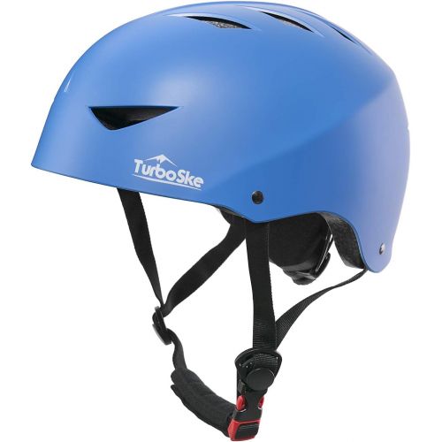  TurboSke Skateboard Helmet, ASTM & CPSC Certified Bike Helmet BMX Helmet Multi-Sport Helmet for Youth Men and Women