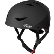 TurboSke Skateboard Helmet, CPSC-Compliant Bike Helmet BMX Helmet Multi-Sport Helmet for Youth Men and Women