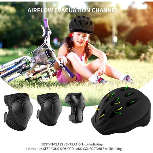  TurboSke Toddler Kids Bike Helmet, Multi-Sport Helmet Size Adjustable for Boys and Girls