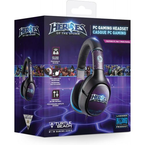  Turtle Beach Ear Force Heroes of the Storm Gaming Headset for PC and Mobile Devices