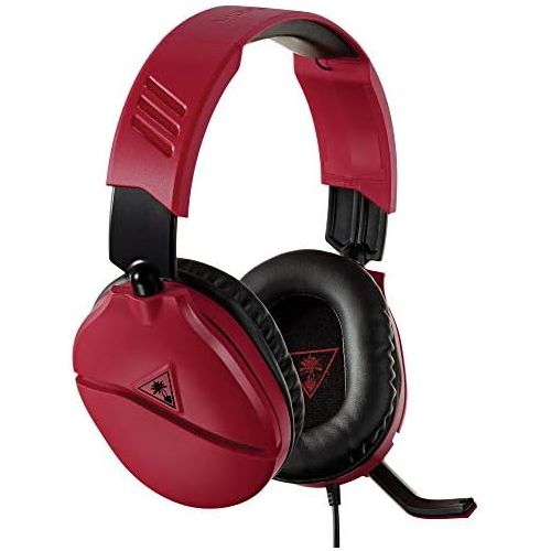  Turtle Beach Recon 70N Midnight Red Gaming Headset for Nintendo Switch, PS4, Xbox One And PC