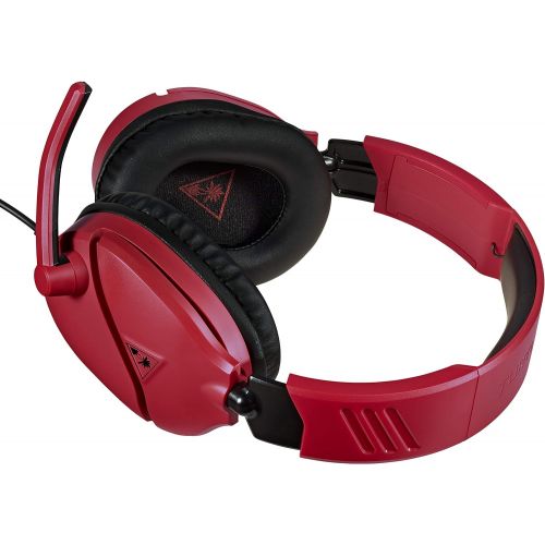  Turtle Beach Recon 70N Midnight Red Gaming Headset for Nintendo Switch, PS4, Xbox One And PC