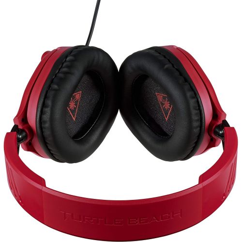  Turtle Beach Recon 70N Midnight Red Gaming Headset for Nintendo Switch, PS4, Xbox One And PC