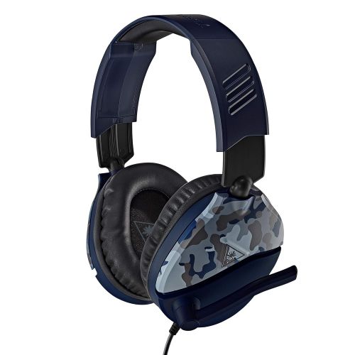  [아마존베스트]Turtle Beach Recon 70 Blue Camo Gaming Headset for Xbox One & Xbox Series X|S, PlayStation 5, PS4 Pro & PS4, Nintendo Switch, and Mobile