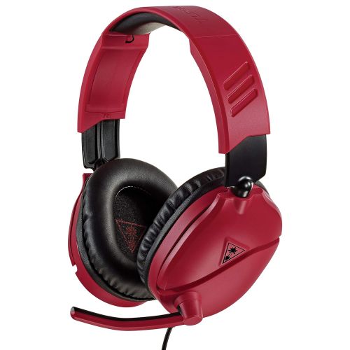  [아마존베스트]Turtle Beach Recon 70 Midnight Red Gaming Headset for PlayStation 5, PS4 Pro, PS4, Xbox One & Xbox Series X|S, Nintendo Switch, PC, and Mobile